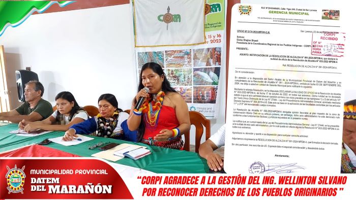 MUNICIPALIDAD PROVINCIAL DATEM DEL MARAÑON