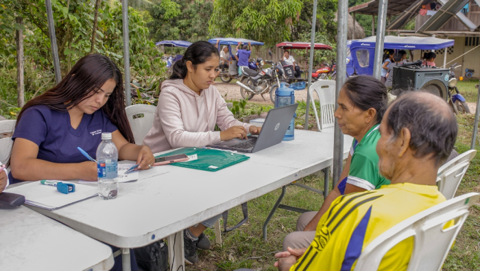 San Martín: Más de 200 familias del caserío de Pólvora reciben atenciones medicas