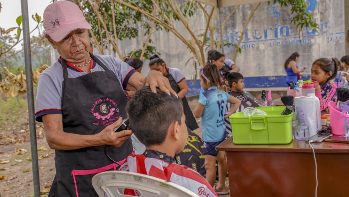 San Martín: Más de 200 familias del caserío de Pólvora reciben atenciones medicas
