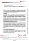 Vista preliminar de documento Resolución de Oficina de Administración N° 000234-2024-OA