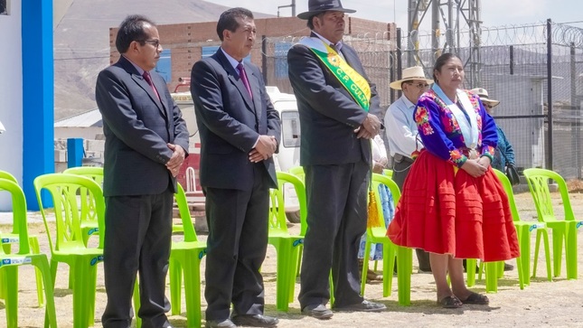 Municipalidad de Puno participa en los actos protocolares por el XXXIII Aniversario del centro poblado de Culta del distrito de Acora