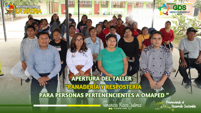 Taller de panadería y repostería