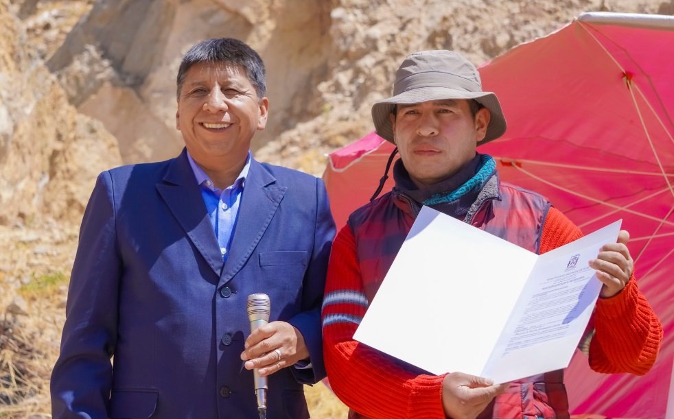 Municipalidad de Puno saluda a la Asociación de vivienda prolongación Chejoña zona A por su VII Aniversario