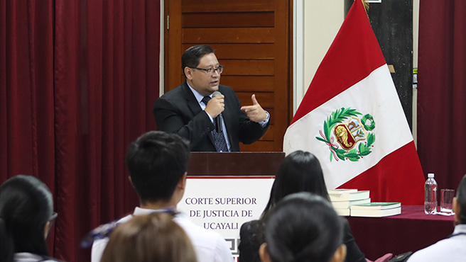 Agenda Constitucional del CEC del Tribunal Constitucional se desarrolló en Corte Superior de Justicia de Ucayali
