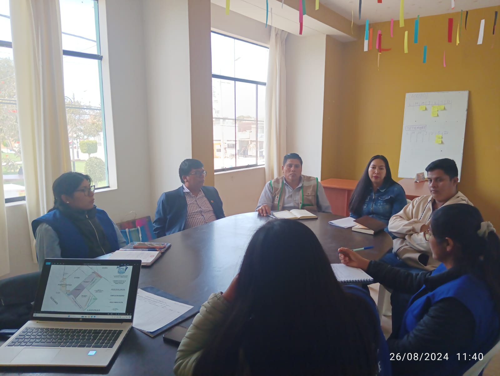 Distrito de Lagunas Mocupe apoya la instalación de un Parque de Generación de Energías Limpias