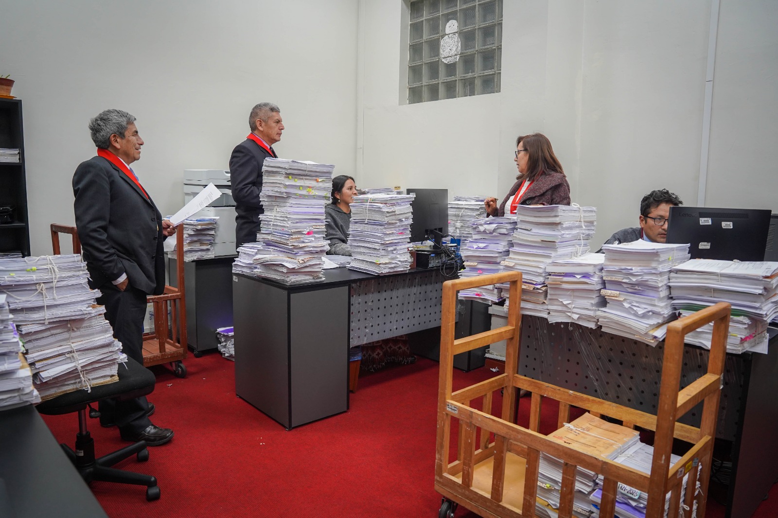 Con éxto se desarrolló "Maratón Judicial en Materia Laboral" para descarga de expedientes