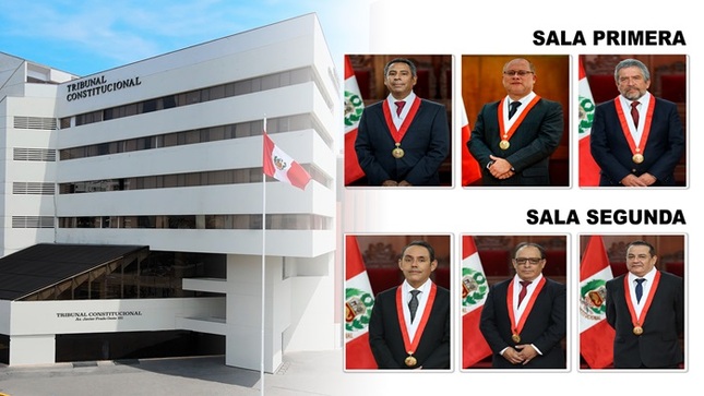Pleno del Tribunal Constitucional aprobó nueva conformación de las Salas Primera y Segunda