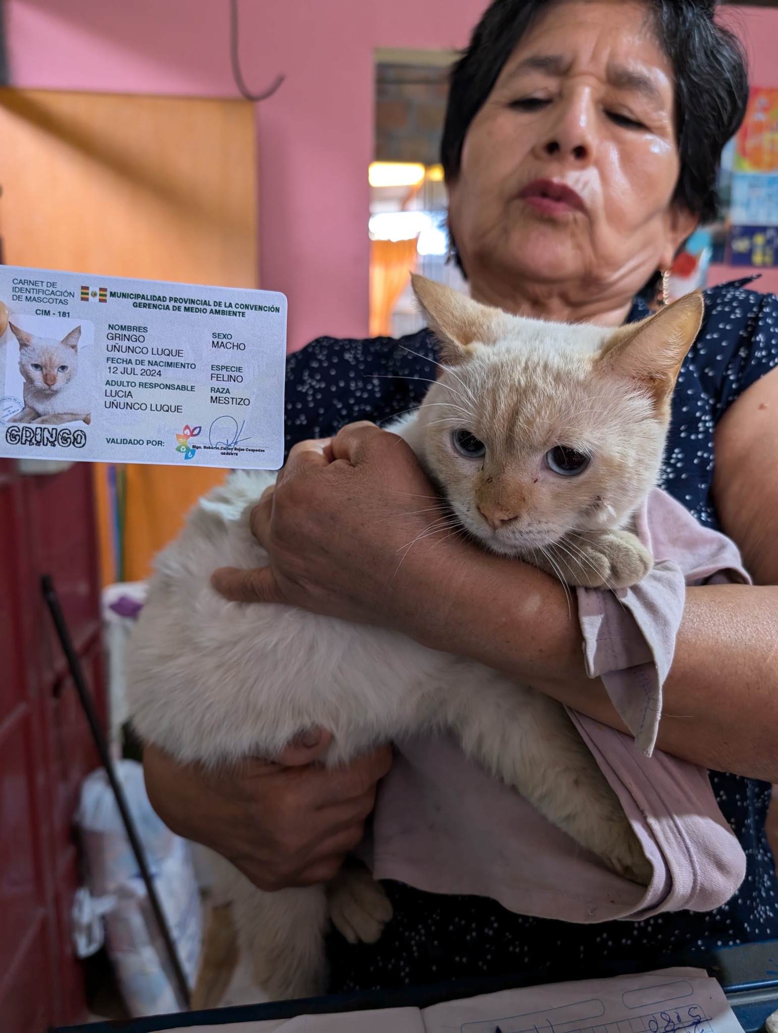 Inscripción y entrega de carnet de identificación de mascotas