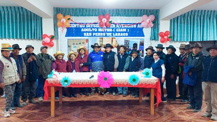 Celebración a lo grande por el Día del Adulto Mayor en San Pedro de Laraos