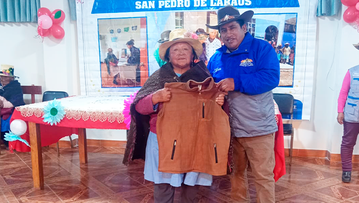 Celebración a lo grande por el Día del Adulto Mayor en San Pedro de Laraos