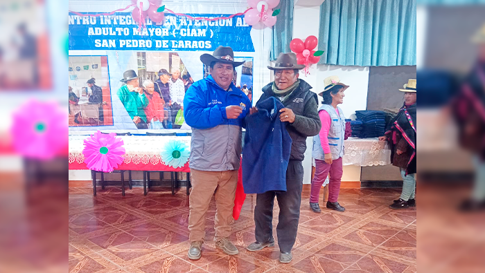 Celebración a lo grande por el Día del Adulto Mayor en San Pedro de Laraos