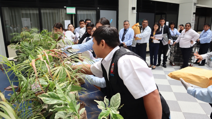 Corte Superior de Piura entregó más de 400 kilos de material reciclable durante campaña “ReciclaPJ”