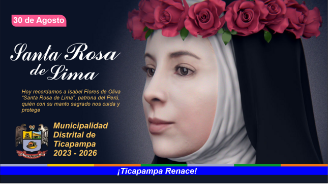 Isabel Flores de Oliva - Santa Rosa de Lima