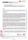 Vista preliminar de documento Resolución de Oficina de Administración N° 000235-2024-OA