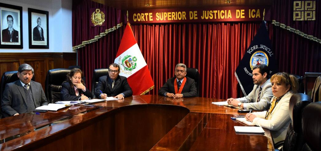 Corte Superior de Justicia de Ica.