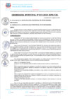 Vista preliminar de documento Ordenanza Municipal N° 019-2024-MPH-CM