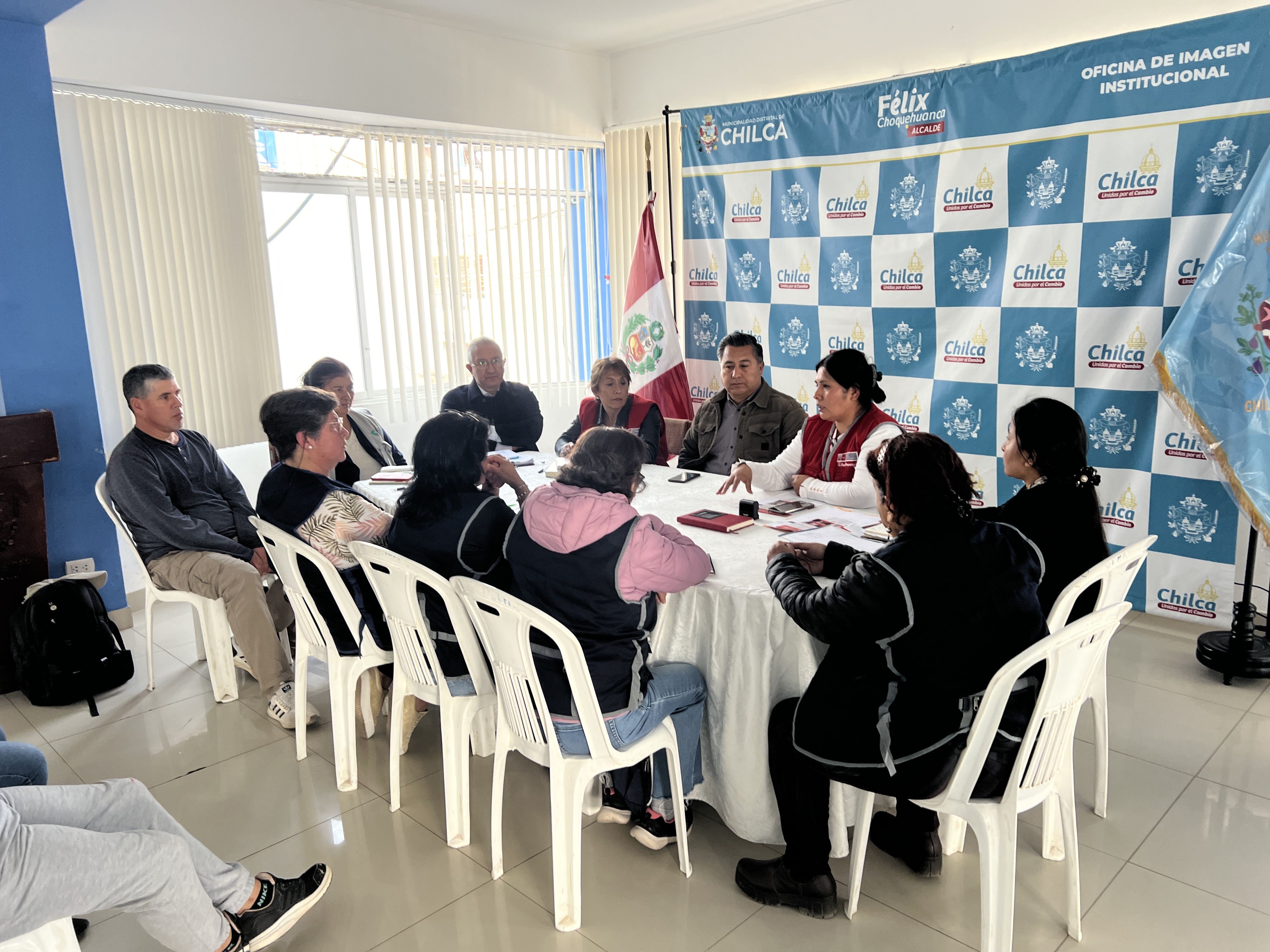 ‘IDC Chilca’:' Identificar y derivar casos de violencia en el marco de la Ley N° 30364 ha sido el fin de la última mesa de trabajo.
