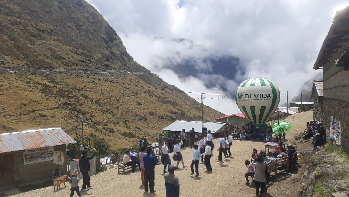 Vraem: Devida entrega más de nueve kilómetros de camino vecinal mejorado en Oronccoy