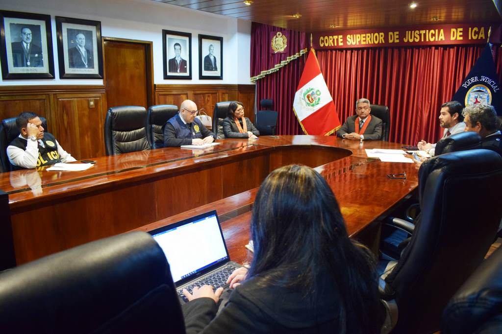 Corte Superior de Justicia de Ica.