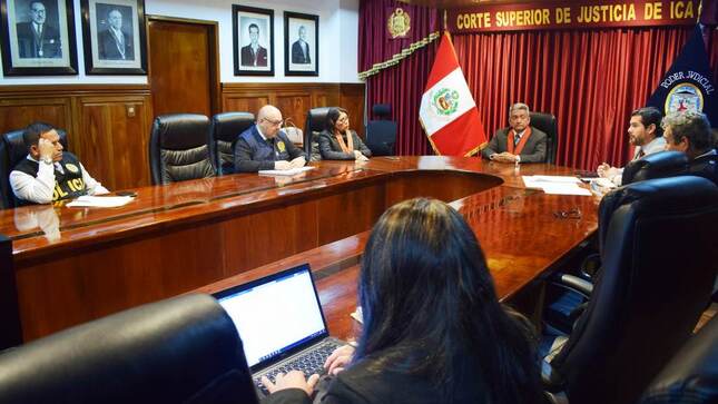Corte Superior de Justicia de Ica.