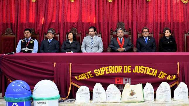 Corte Superior de Justicia de Ica.