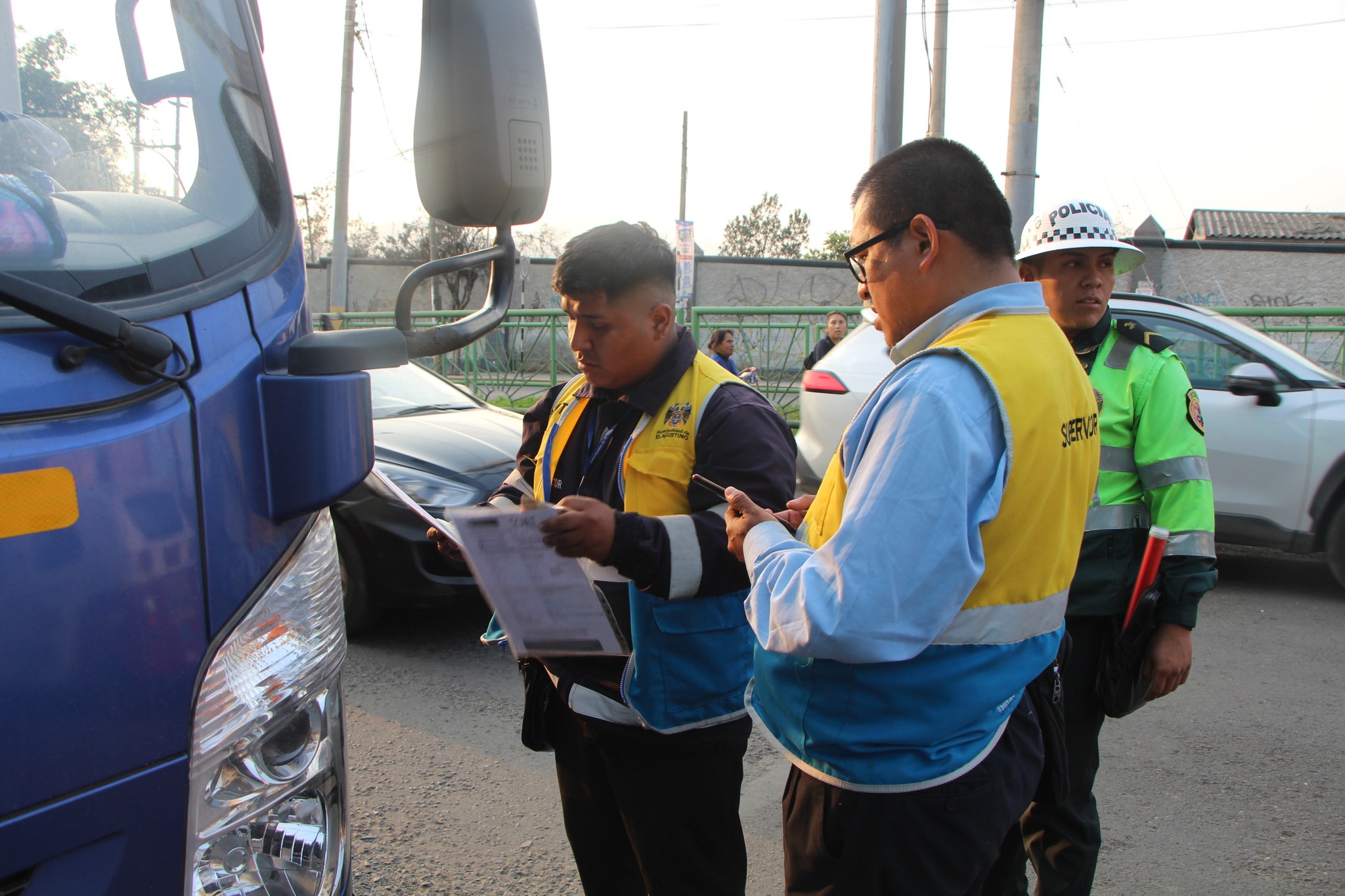 Operativo de transporte para erradicar informalidad en vehiculos de carga