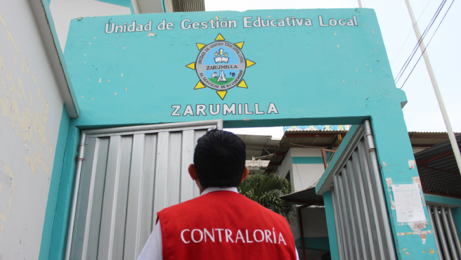 Tumbes.– La Contraloría General detectó que funcionarios y servidores de la Unidad de Gestión Educativa (UGEL) de Zarumilla aprobaron y efectuaron pagos indebidos por planilla a 63 trabajadores por conceptos que carecen de sustento legal y, en algunos casos administrativos, lo que generó un perjuicio de más de medio millón de soles a la entidad.