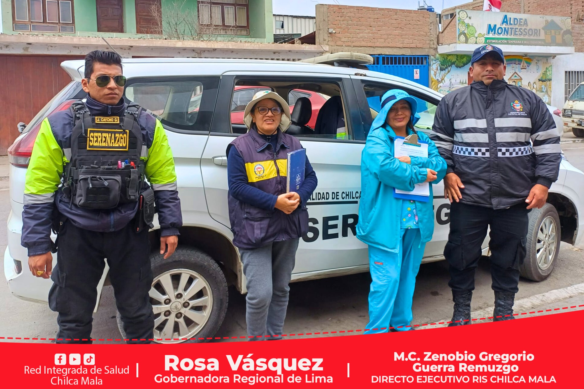 MicroRed Chilca realiza coordinaciones con Instituciones Educativas públicas y privadas