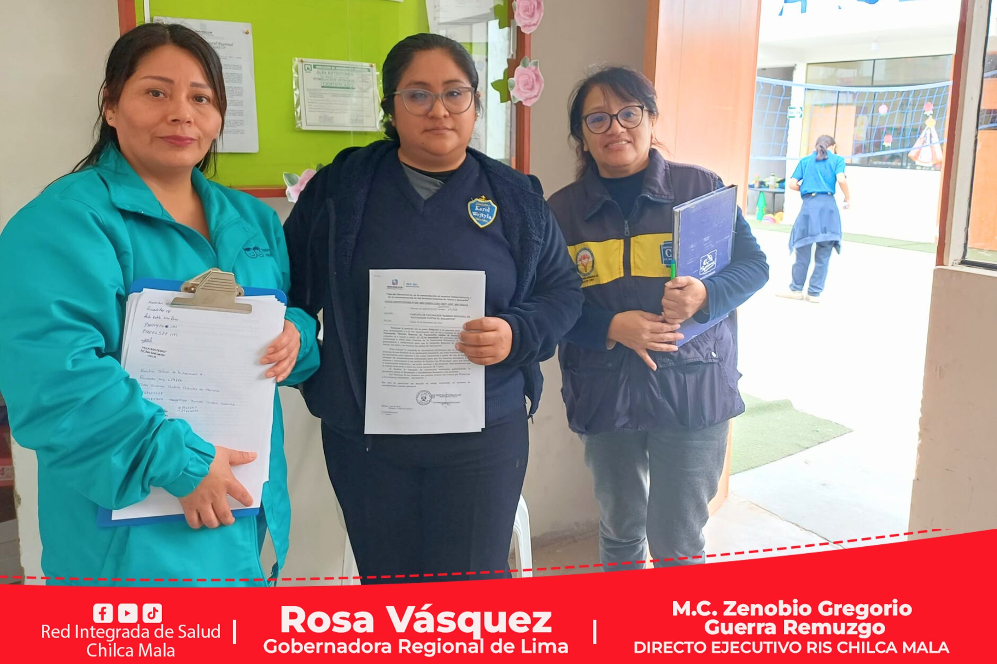 MicroRed Chilca realiza coordinaciones con Instituciones Educativas públicas y privadas