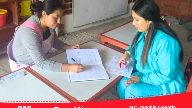 Puesto de Salud de Santa Cruz de Flores realiza coordinaciones con Instituciones Educativas 