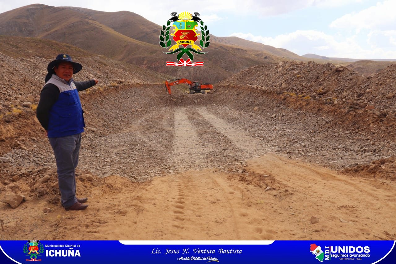 APERTURA DE ACCESOS para la CONSTRUCCION DEL PUENTE CONDORANI - JATUMPAMPA TIENE BUEN AVANCE