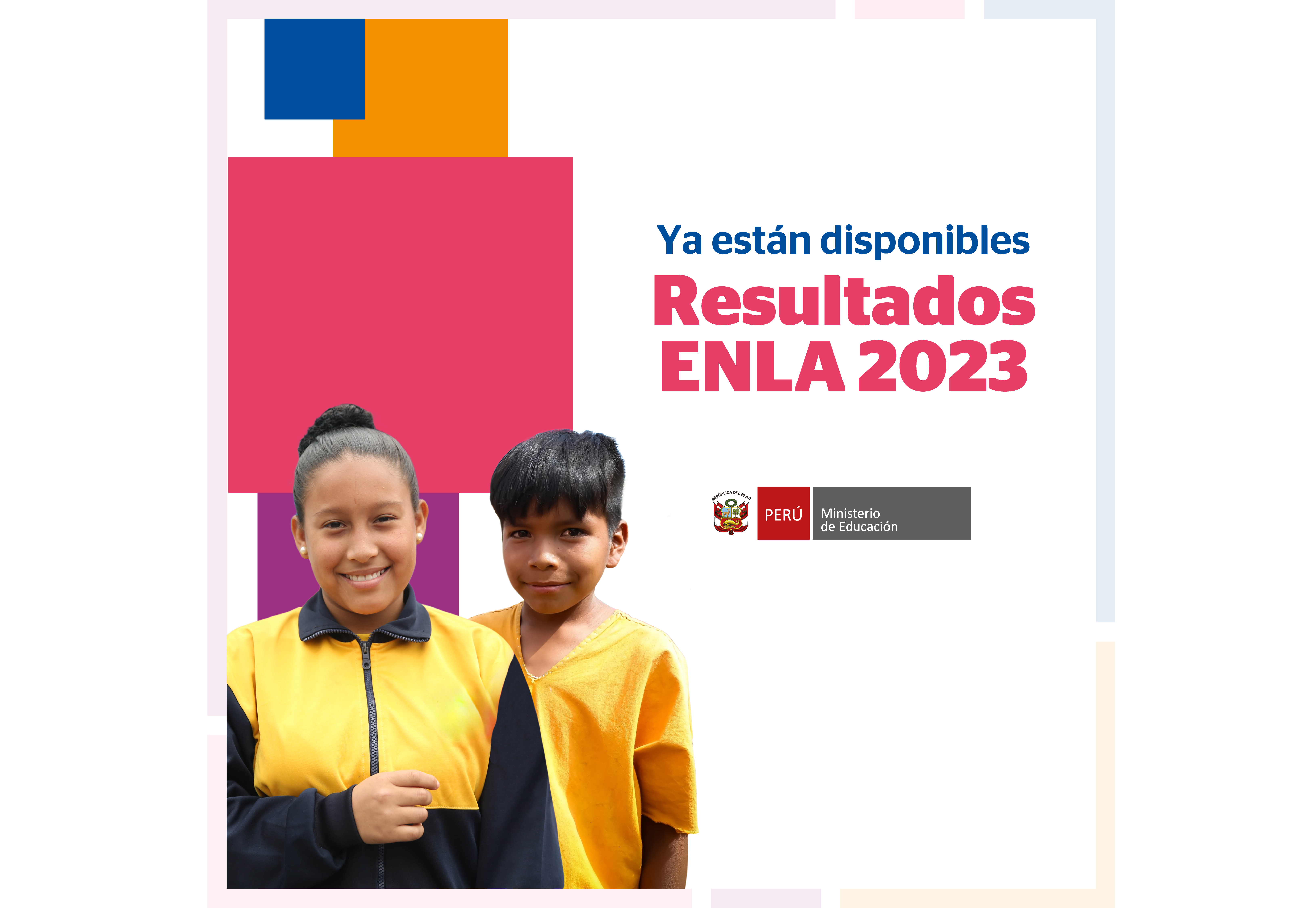 Imagen Promocional de Resultados ENLA 2024 con boton que dice Ingresa Aqui