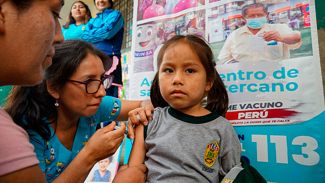 Foto 5 Diris Lima Centro vacunará a más de 196 mil niños menores de 6 años en Barrido Nacional Contra el Sarampión