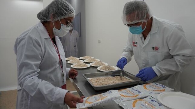 Sexta entrega de alimentos