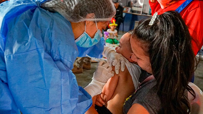 En Lima y Callao se prevé vacunar contra el sarampión a más de 860 000 niños de 1 a 6 años