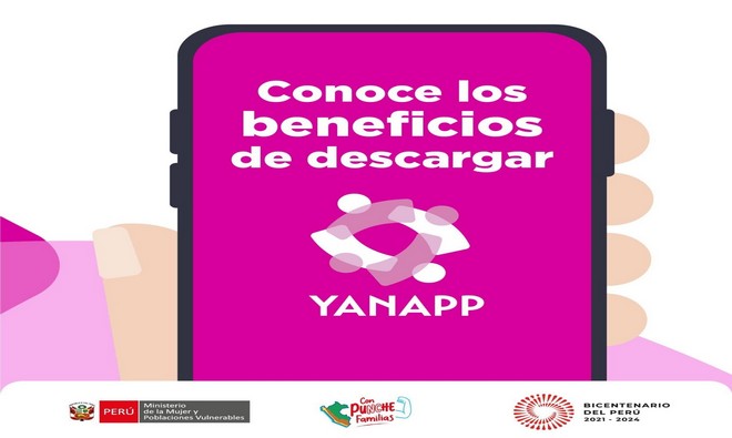 Con #Yanapp puedes:
Crear tu círculo de confianza con hasta 6 contactos. 
Acceder a la #Línea100 y #Chat100 de manera rápida y sencilla.
Ubicar los #CEM más cercanos a ti.
¡Descarga #Yanapp ahora! Pasa la voz, 𝗰𝗼𝗺𝗽𝗮𝗿𝘁𝗲 esta información.
