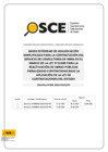 Vista preliminar de documento Bases estándar de adjudicación simplificada para la contratación del servicio de consultoría de obra en el marco de la Ley n°31589 para la reactivación de obras públicas paralizadas contratadas bajo la aplicación de la Ley de Contrataciones del Estado