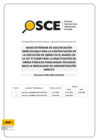 Vista preliminar de documento Bases estándar de adjudicación simplificada para la contratación de la ejecución de obras en el marco de la Ley n°31589 para la reactivación de obras públicas paralizadas iniciadas bajo la modalidad de administración directa