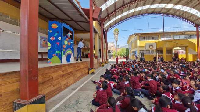DRTC desarrolla actividades lúdicas de seguridad vial