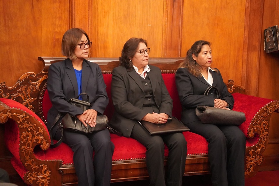 Presidenta de la Corte de Cusco recibió la visita protocolar de la flamante junta directiva del Sindicato de Trabajadores del Poder Judicial