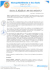 Vista preliminar de documento DECRETO DE ALCALDIA Nº009-2024-MDAH-A