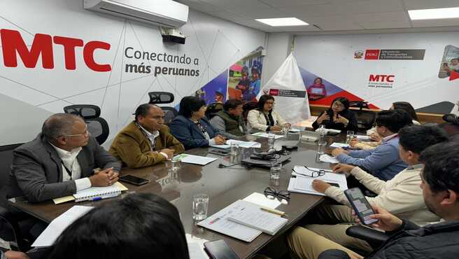 Director Regional De Transportes Y Comunicaciones participa de reunión para acelerar proyecto de banda ancha en la Región Ancash