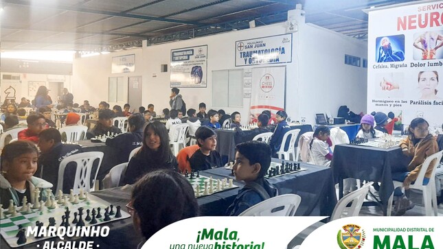  Participación de la Escuela de Ajedrez de Mala en el II Torneo de Interclubes CHESS - PERU 
