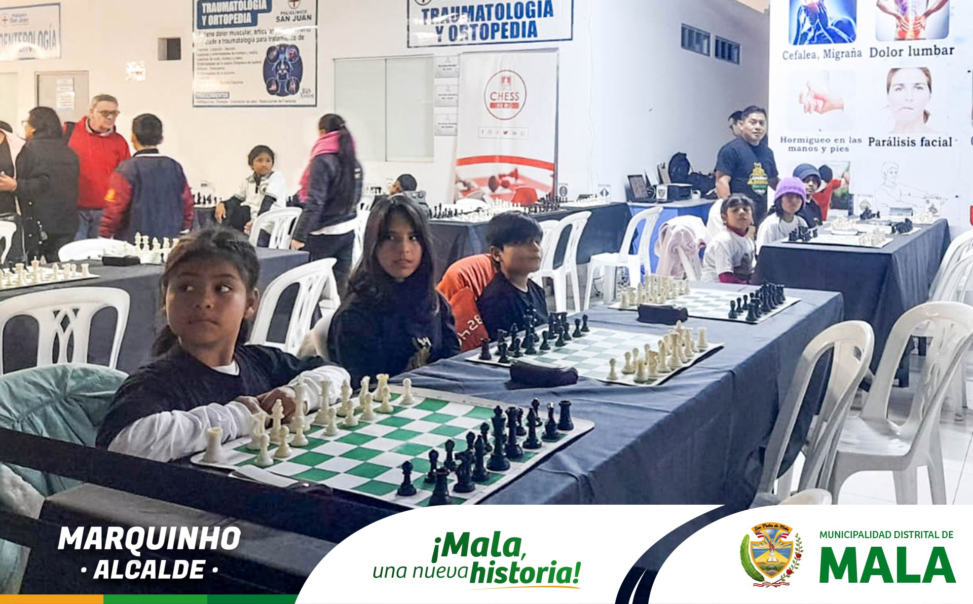 Participación de la Escuela de Ajedrez de Mala en el II Torneo de Interclubes CHESS - PERU