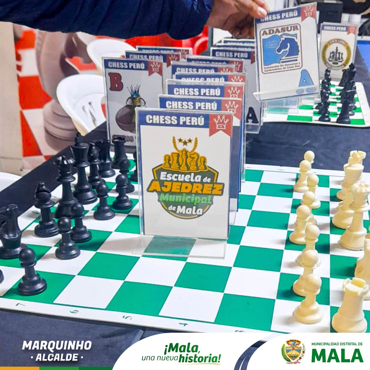 Participación de la Escuela de Ajedrez de Mala en el II Torneo de Interclubes CHESS - PERU