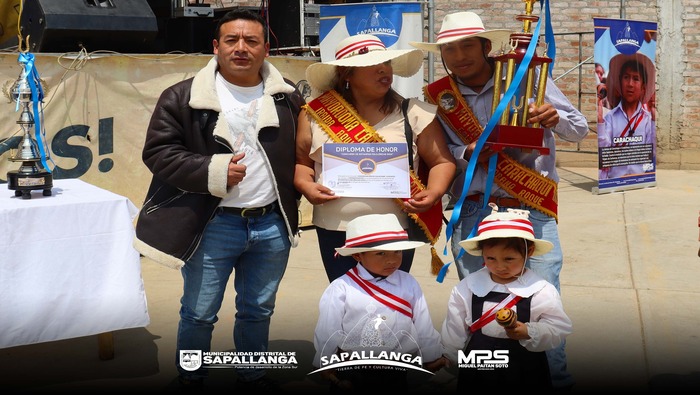 Premiación del Concurso de Estampas Folclóricas - Sapallanga 2024