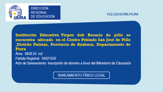 Saneamiento Físico Legal