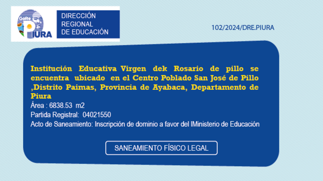 Saneamiento Físico Legal
