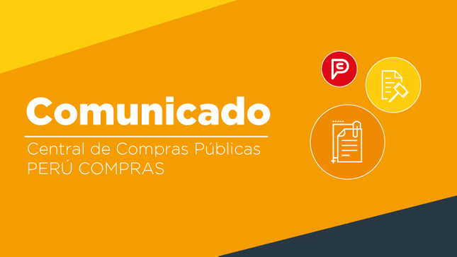 COMUNICADO N.º 100-2024-PERÚ COMPRAS
