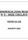 Vista preliminar de documento Uso de vehículos agosto 2024 - Sunarp Zona Registral N.° II Sede Chiclayo